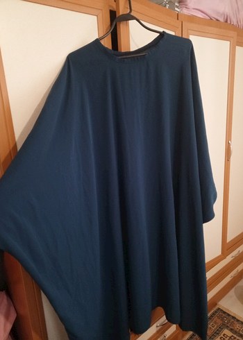 xl Beden lacivert Renk Lacivert Uzun Kollu Salaş Kadın Elbise