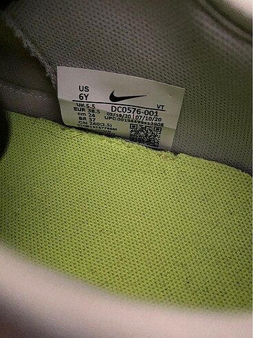 38,5 Beden çeşitli Renk NIKE SPOR AYAKKABI