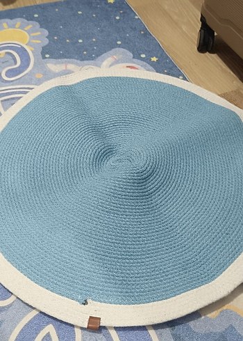 2li Mavi Panda Figürlü Çocuk Halısı - Görsel 5