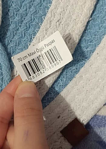 2li Mavi Panda Figürlü Çocuk Halısı - Görsel 3