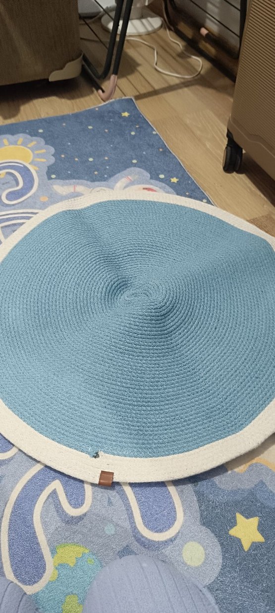 2li Mavi Panda Figürlü Çocuk Halısı - Görsel 5