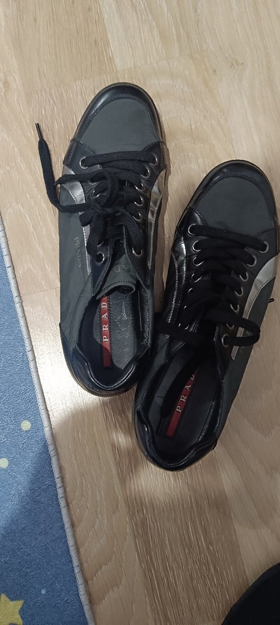 Prada Siyah Erkek Sneaker - Görsel 3