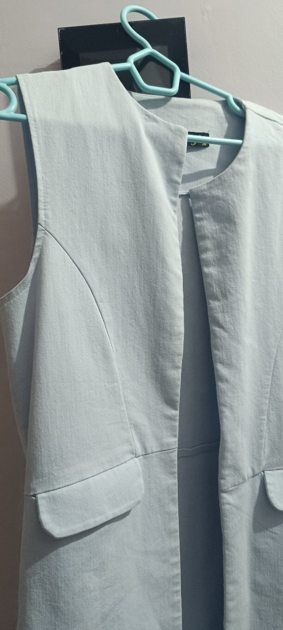 Denim Kadın Yelek - Görsel 2