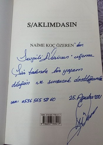 Saklımdasın şiir kitabı - Görsel 4