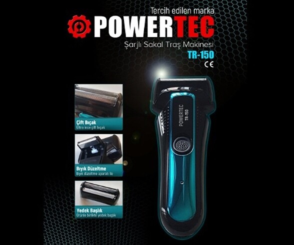 Powertec traş makinesi