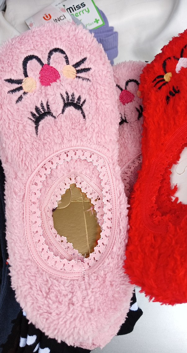 Renkli kışlık patik - Görsel 3