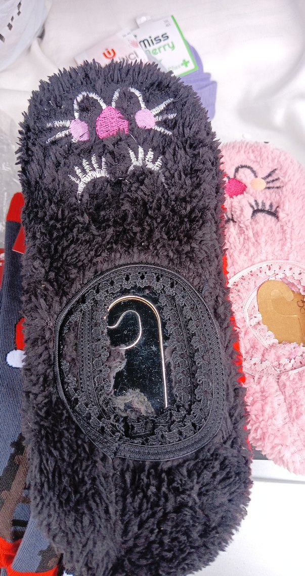 Renkli kışlık patik - Görsel 5