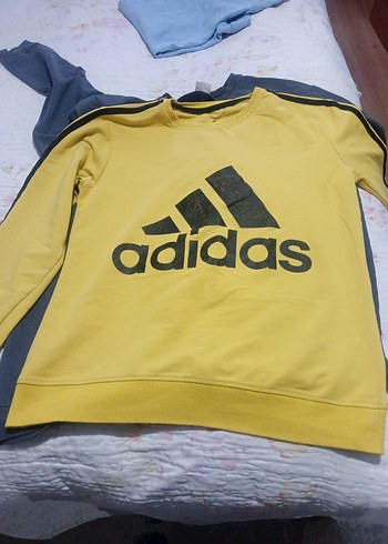 Gri Erkek çocuk Sweatshirt, Rahat Kesim, Uzun Kollu - Görsel 3