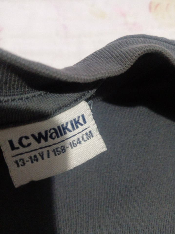 Gri Erkek çocuk Sweatshirt, Rahat Kesim, Uzun Kollu - Görsel 4