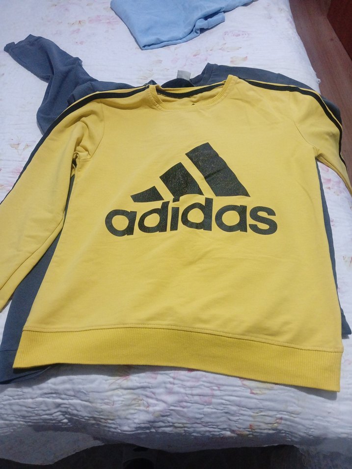 Gri Erkek çocuk Sweatshirt, Rahat Kesim, Uzun Kollu - Görsel 3