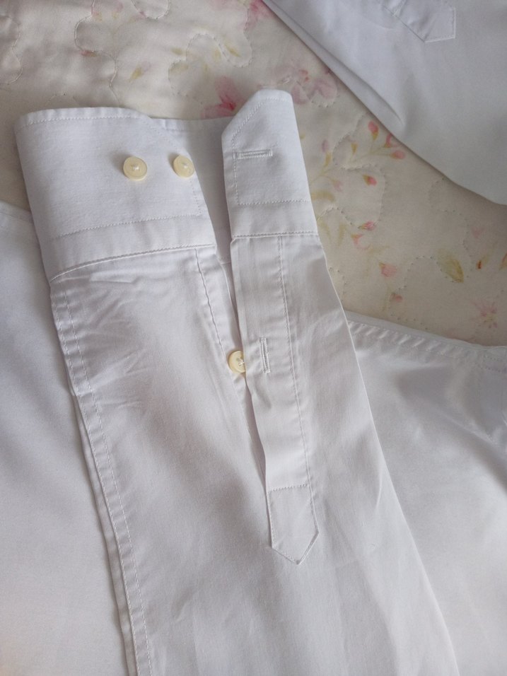 Beyaz erkek gömlek - Görsel 4