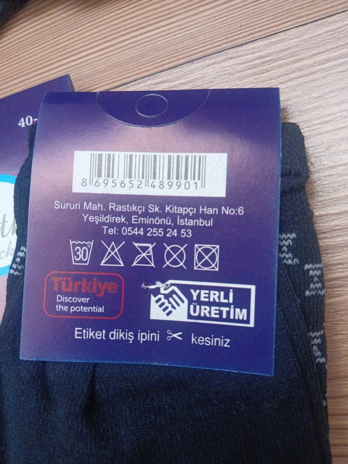 Erkek Lacivert Baskılı - Görsel 3