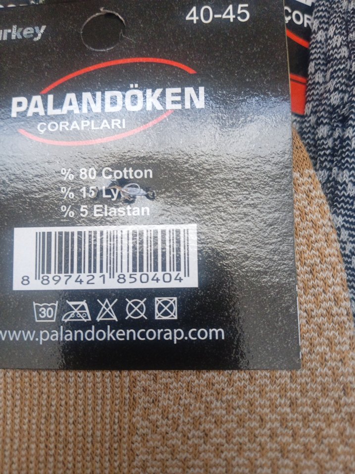 Erkek  pamuklu mevsimlik rahat çorap - Görsel 5