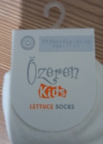 Nakışlı Pamuklu Kız Çorabı Seti - Görsel 4