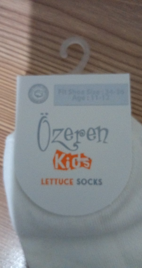 Nakışlı Pamuklu Kız Çorabı Seti - Görsel 4