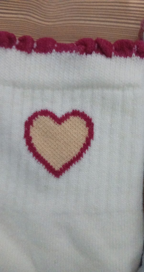 Nakışlı Pamuklu Kız Çorabı Seti - Görsel 2