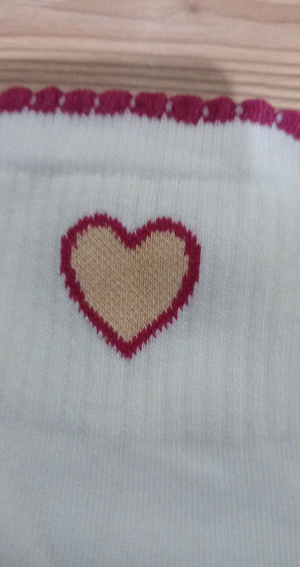 Nakışlı Kız Çorabı Seti Pamuklu - Görsel 2