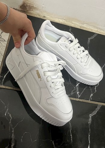 Puma Beyaz Dusuk Bilekli Sneaker