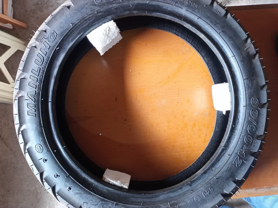 iki adet 90-90/12 scooter lastiği - Görsel 2