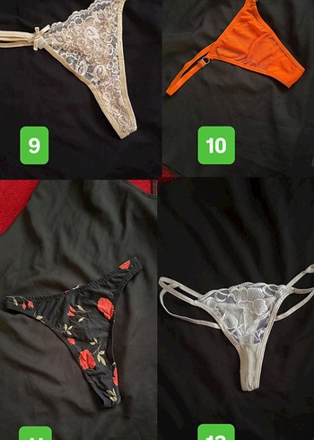 Bordo Nakışlı Gotik Dantel Kadın Külot - Görsel 6