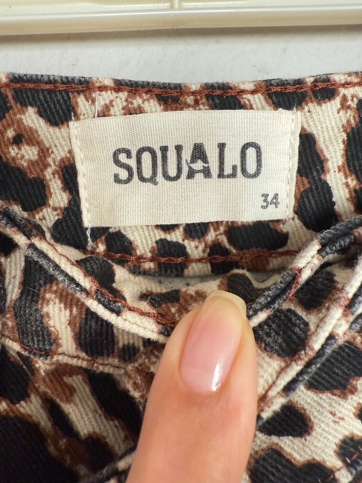 Kahverengi Leopar Desenli Kadın  Pantolon - Görsel 3