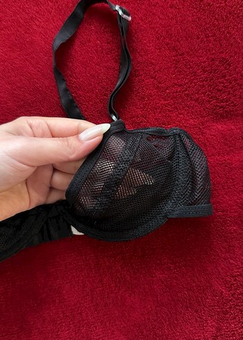 Siyah Gotik Midi Sütyen - Görsel 2