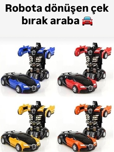 Robota dönüşen araba