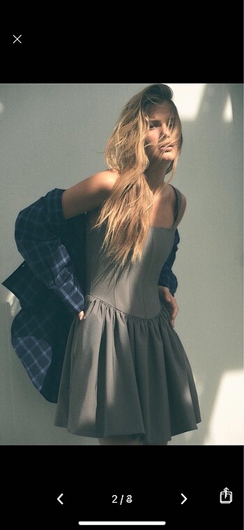 Zara Zara korse elbise
