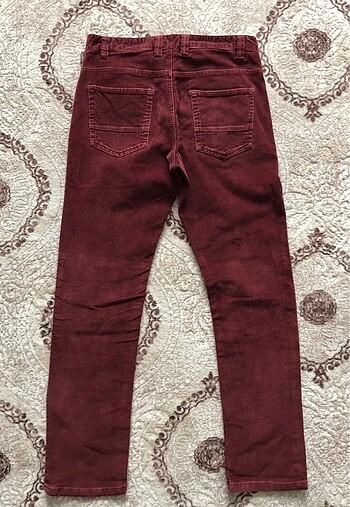  Pantolon kadife LCW x brown-Bordeaux