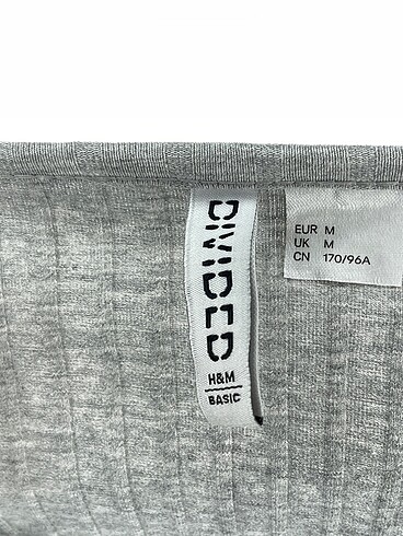 m Beden gri Renk H&M Bluz %70 İndirimli.