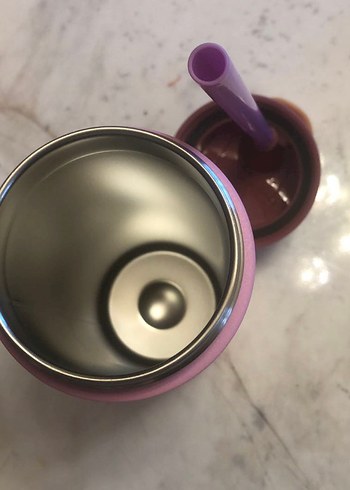 Pembe Çocuk Termos Matara - Görsel 3