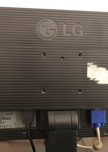 Siyah LG Monitör - Görsel 2