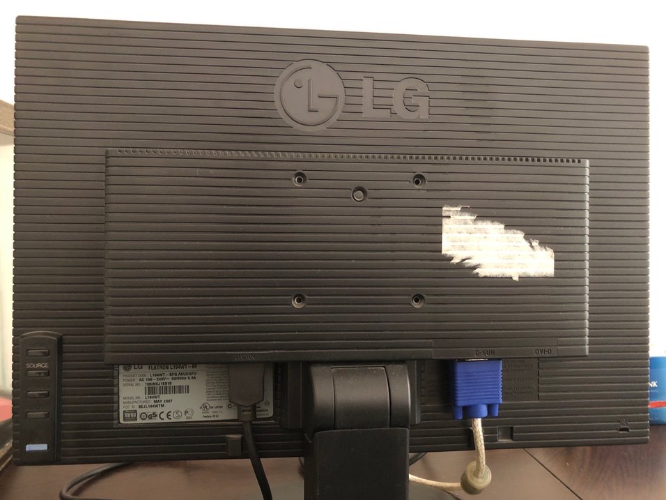 Siyah LG Monitör - Görsel 2