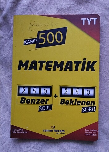 Canım Hocam Yayınları TYT Matematik
