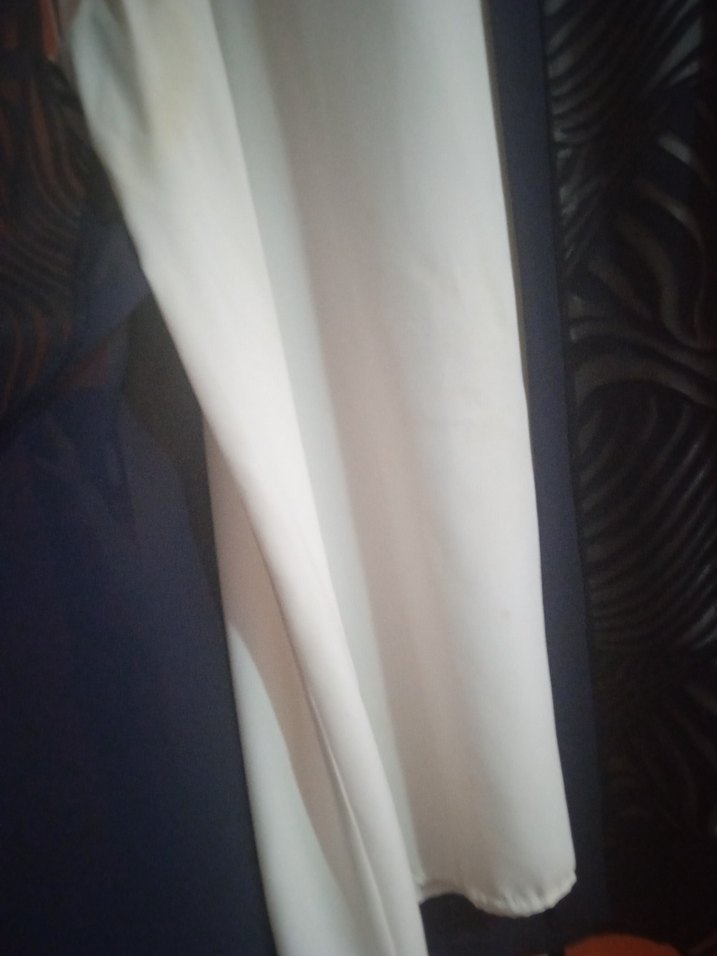 Zincir Detaylı V Yaka Uzun Abiye tunik - Görsel 5