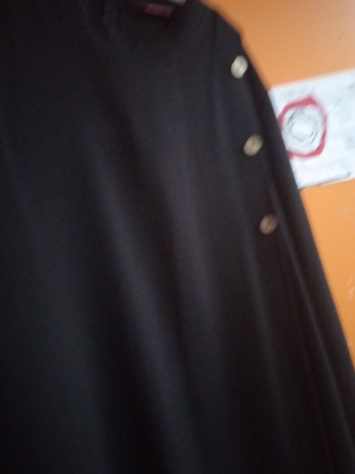 Kadın Siyah Uzun Drapeli Etek - Görsel 2