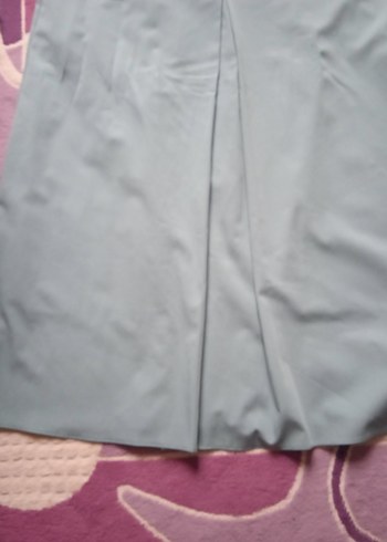 yeşil Midi Drapeli Kadın Etek - Görsel 2