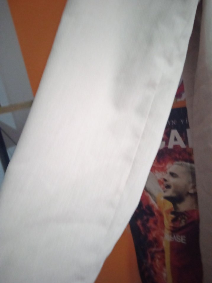 Bej Midi  Kabanı, Dökümlü, Uzun Kollu - Görsel 2