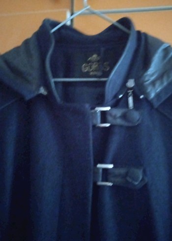 Mavi Midi Tesettür Kaban - Görsel 4