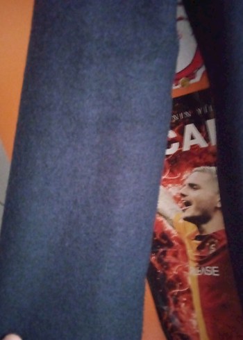 Mavi Midi Tesettür Kaban - Görsel 5