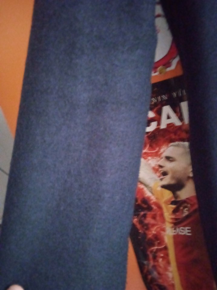 Mavi Midi Tesettür Kaban - Görsel 5