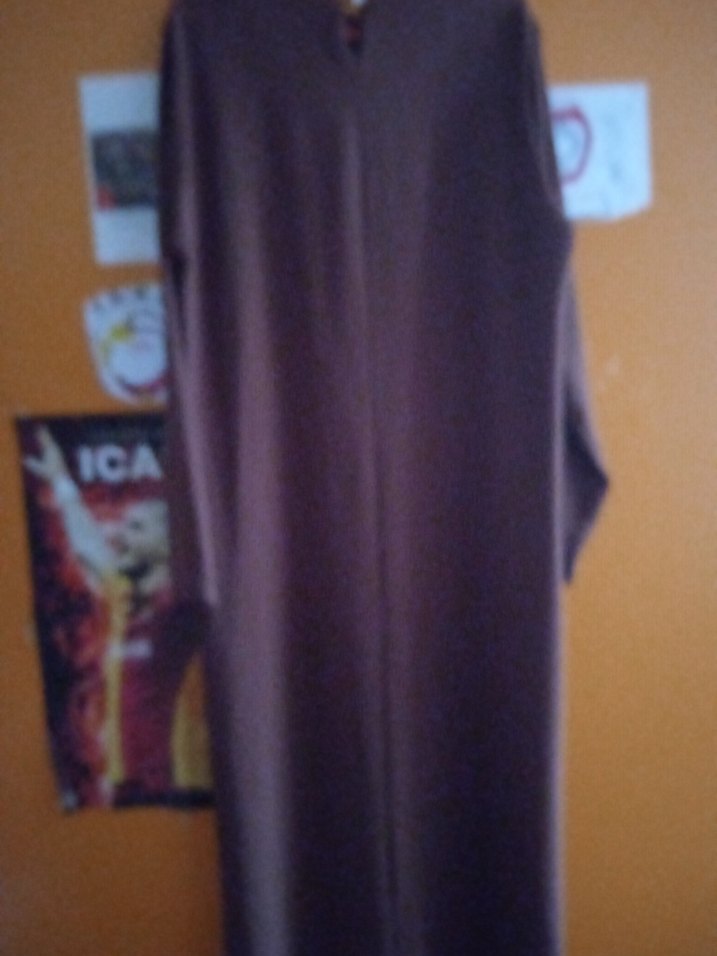 Kadın Uzun Kahverengi Bohem tunik - Görsel 3