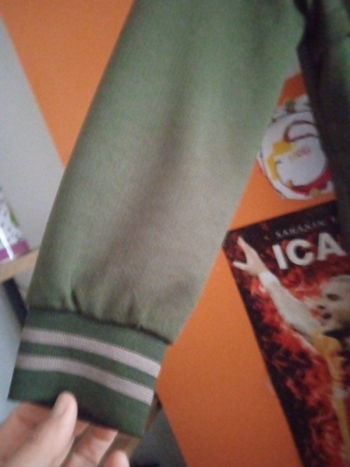 hakiUzun i Fermuarlı kapşonlu kap - Görsel 4