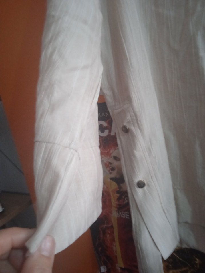 Bej Düz Normcore tunik - Görsel 3