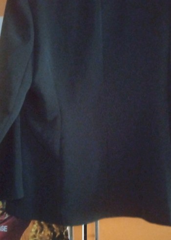 Siyah Düğmeli Kadın Blazer Ceket - Görsel 6