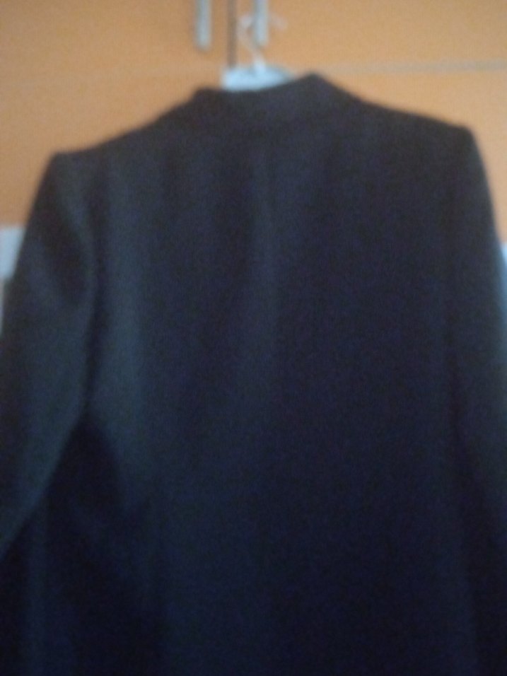 Siyah Düğmeli Kadın Blazer Ceket - Görsel 4