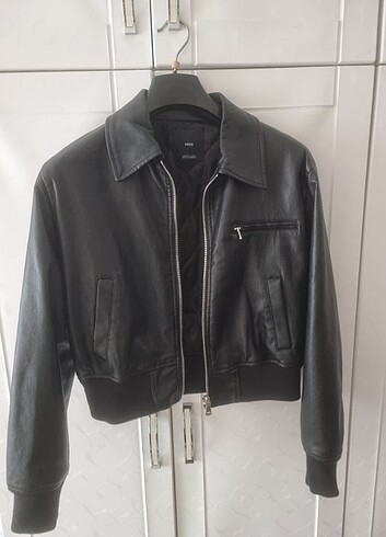 MANGO DERİ CEKET - Görsel 5