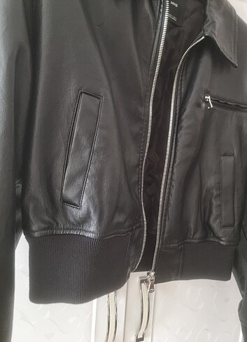 MANGO DERİ CEKET - Görsel 6