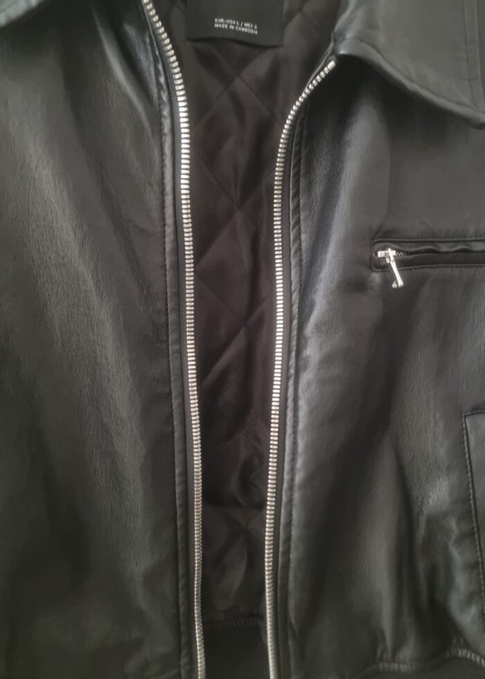 MANGO DERİ CEKET - Görsel 4