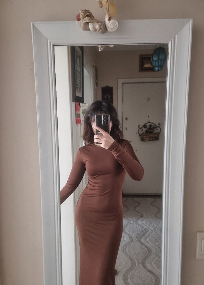 uzun elbise - Görsel 3